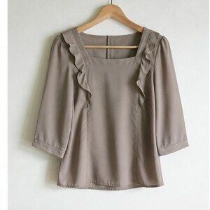 Taupe Cami Blouse